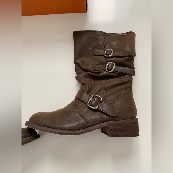 ROCKET DOG‎ Womens Trumble Ankle Boots Brown Size 7 New - Picture 8 of 9